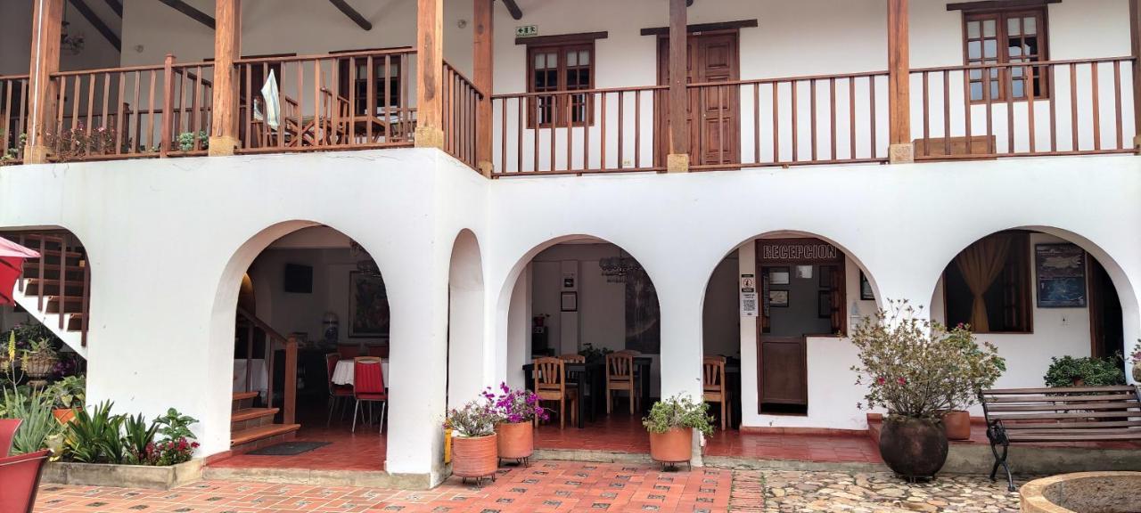 Posada Portal De La Villa Villa de Leyva Εξωτερικό φωτογραφία
