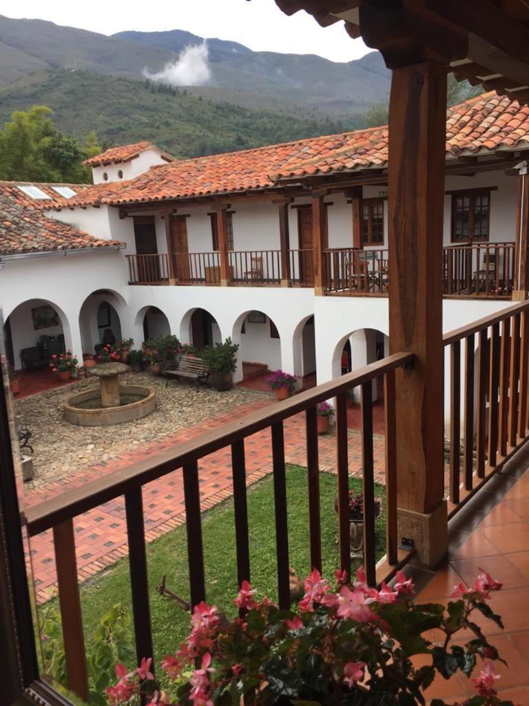 Posada Portal De La Villa Villa de Leyva Εξωτερικό φωτογραφία
