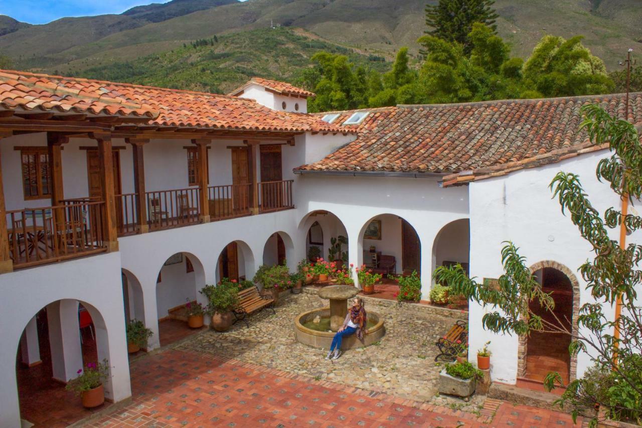 Posada Portal De La Villa Villa de Leyva Εξωτερικό φωτογραφία